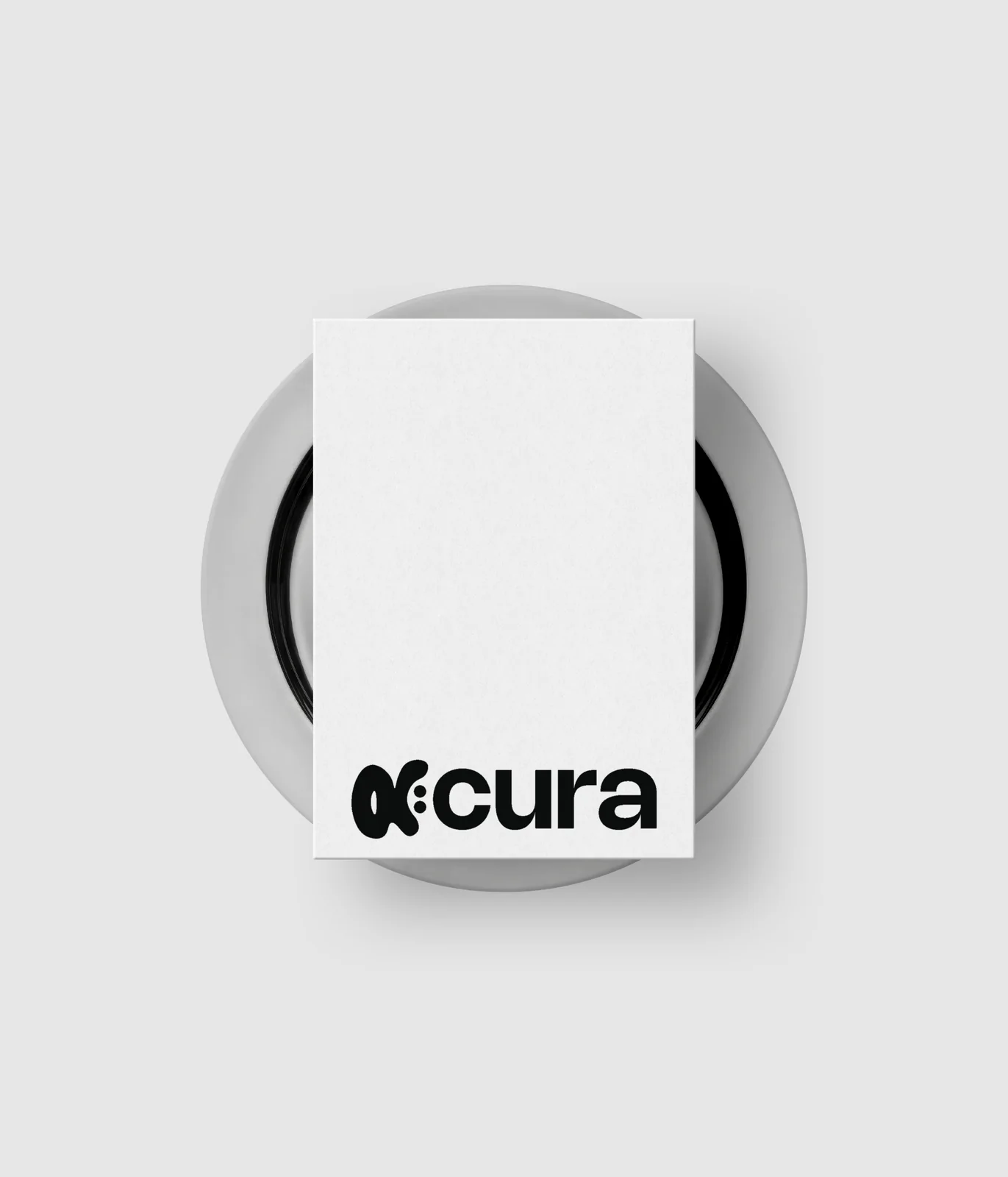 oc:cura logo presentation on white background