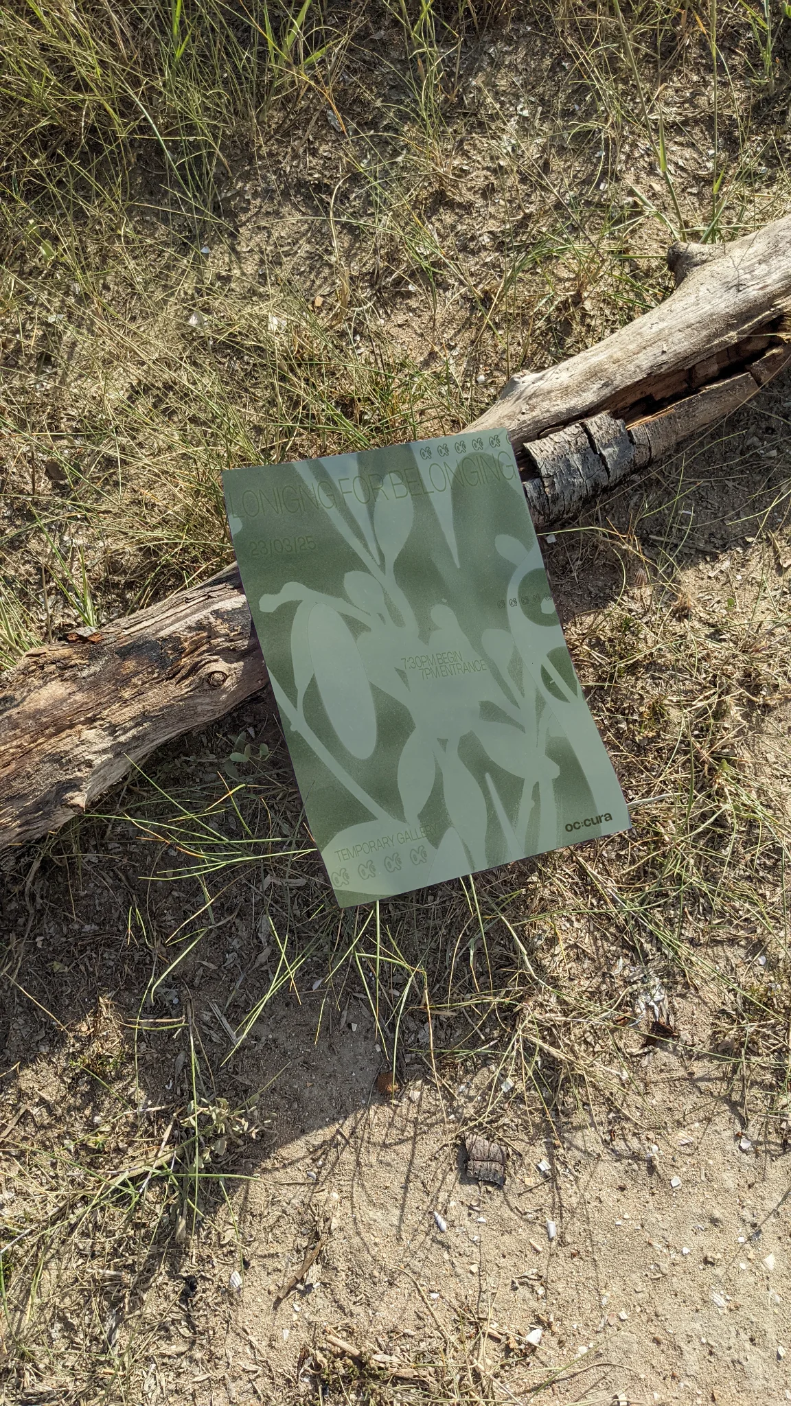 oc:cura poster mockup on deadwood