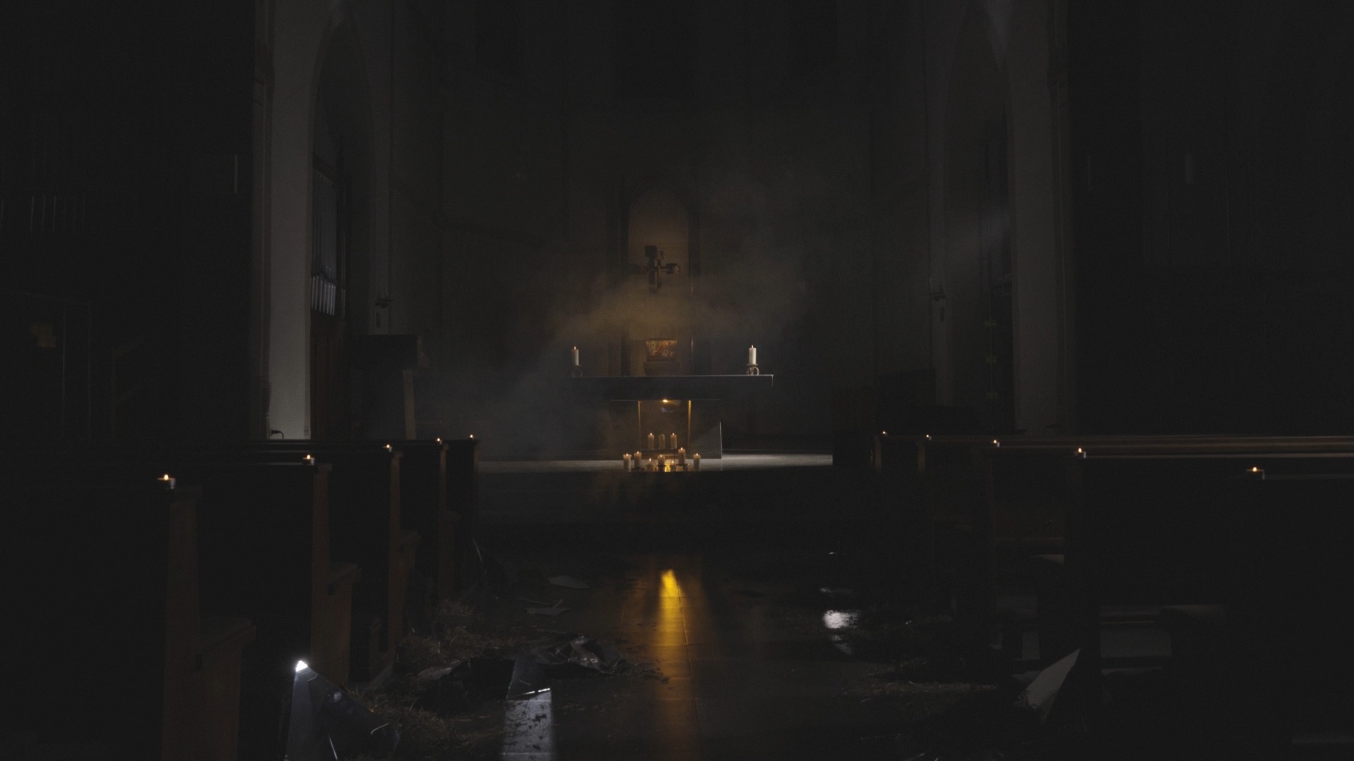 Music video still from THE PASSION